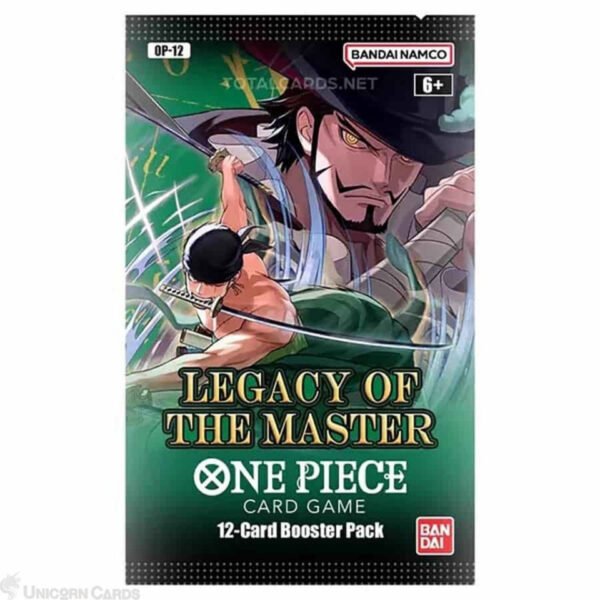 One Piece Card Game: Booster Box (OP-12) LEGACY OF THE MASTER