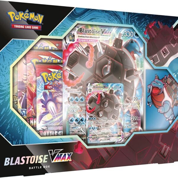 Pokémon TCG: Blastoise VMAX Battle Box