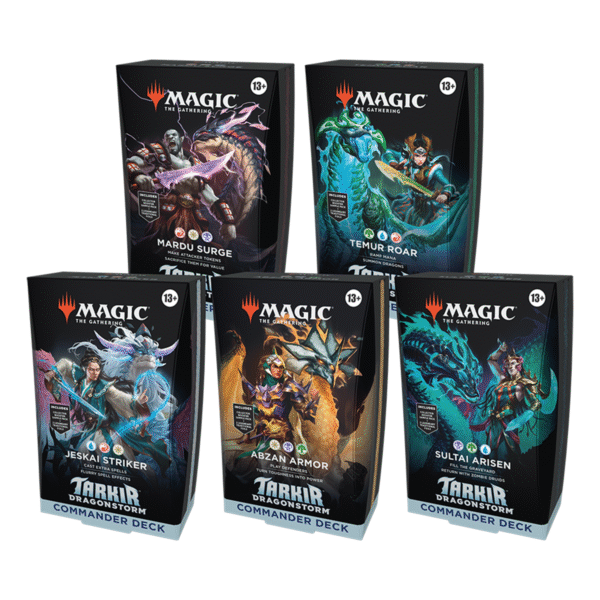 Magic The Gathering: Tarkir Dragonstorm: Commander Decks